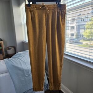 Old Navy Drawstring Joggers in Mustard